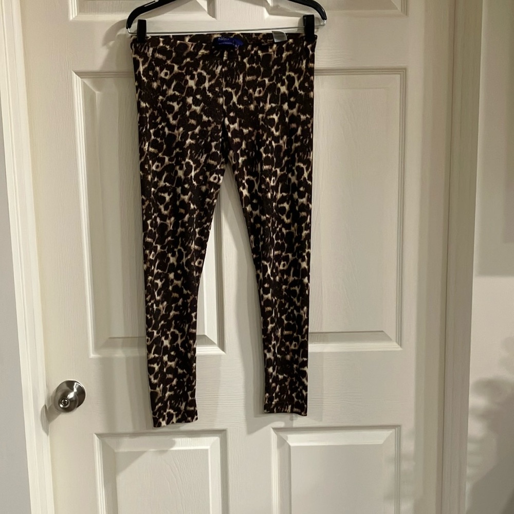 Miley Cyrus & Max Azria Y2K Inspired Leopard Print Pants 2009 Era